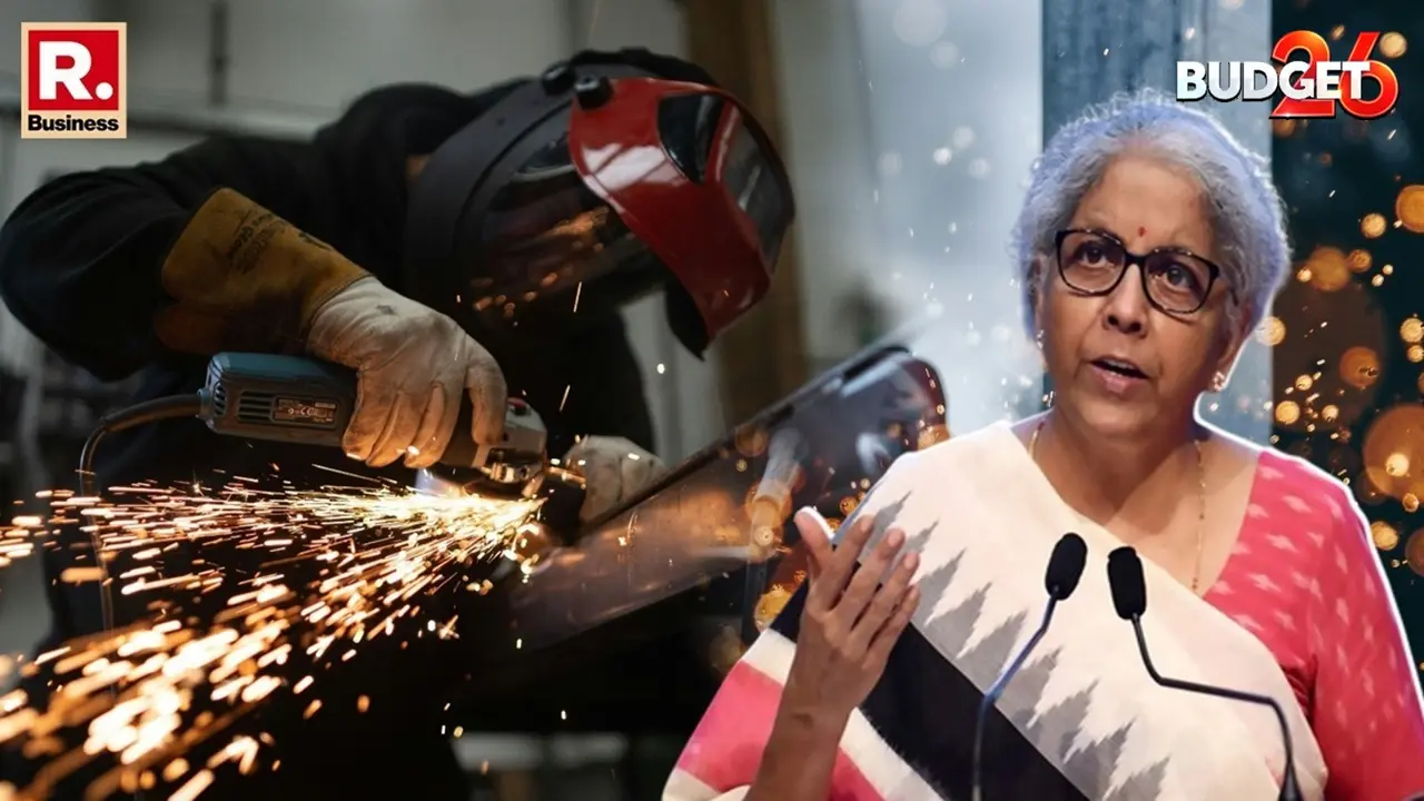 Budget 2026: Manufacturing at the Core, Sets ₹12.2 Trillion Capex Goal to Fuel ‘Viksit Bharat’ Sitharaman’s Union Budget for 2026–27 has placed industrial resilience and MSMEs at the forefront