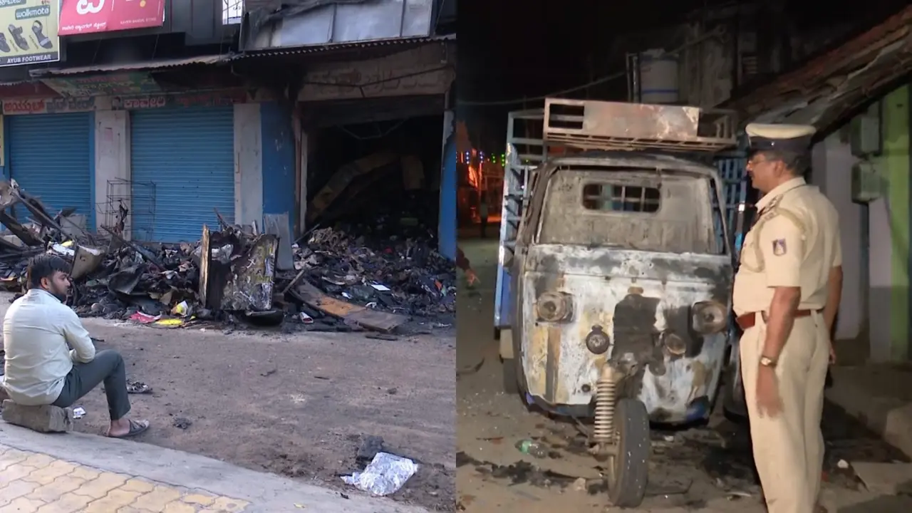 Situation Tense in Karnataka's Mandya After Stones Thrown at Ganpati Procession; Sector 144 Imposed Situation Tense in Karnataka's Mandya After Stones Thrown at Ganpati Procession; Sector 144 Imposed