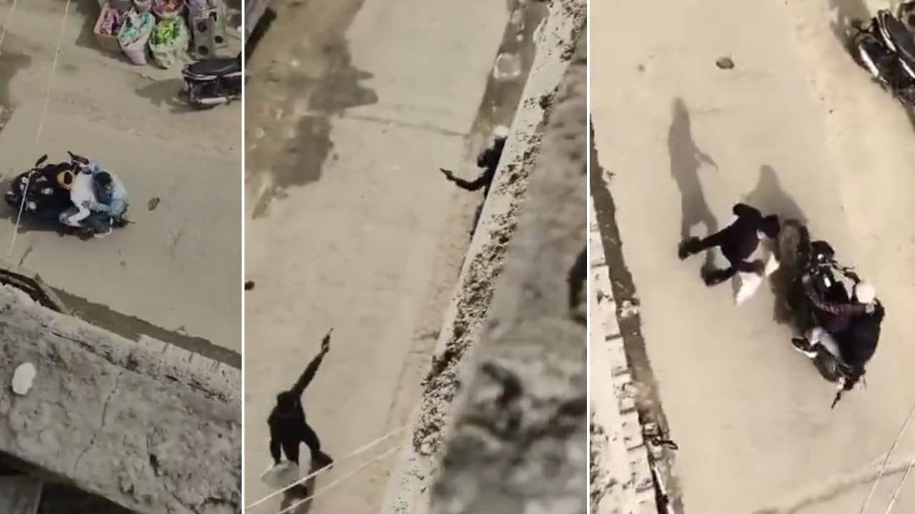 बिहार: सिवानमध्ये रस्त्याच्या मधोमध अनेक राऊंड गोळीबार, 6 हल्लेखोरांनी फिल्मी स्टाईलमध्ये एका ज्वेलरी दुकानात लुटले, VIDEO