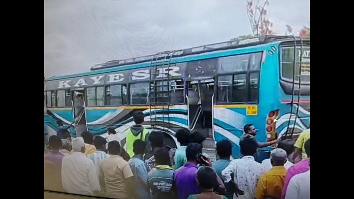 Six Dead After Two buses Collide In Tamil Nadu's Tenkasi