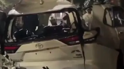 Six killed in car accident in Dehradun, video surfaces