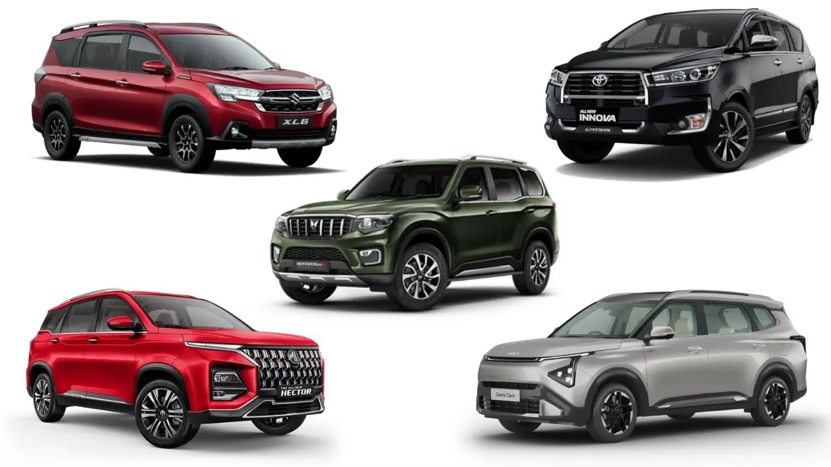 Top 5 Six-Seater Cars to Consider in February 2026 Six-Seater Cars in India