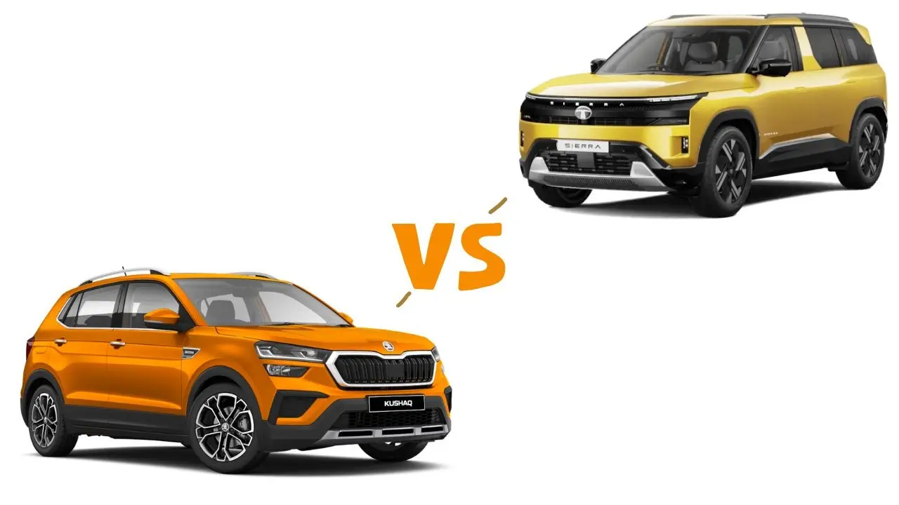 Skoda Kushaq vs Tata Sierra
