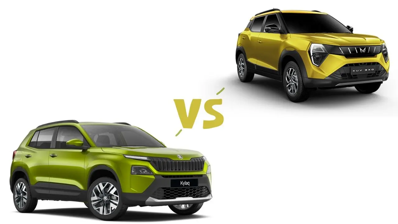 Skoda Kylaq vs Mahindra XUV 3XO