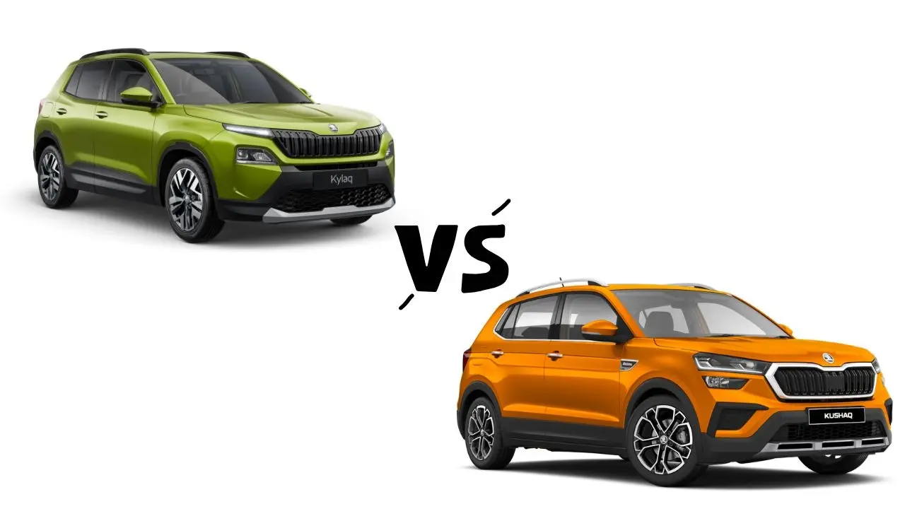 Skoda Kylaq vs Skoda Kushaq