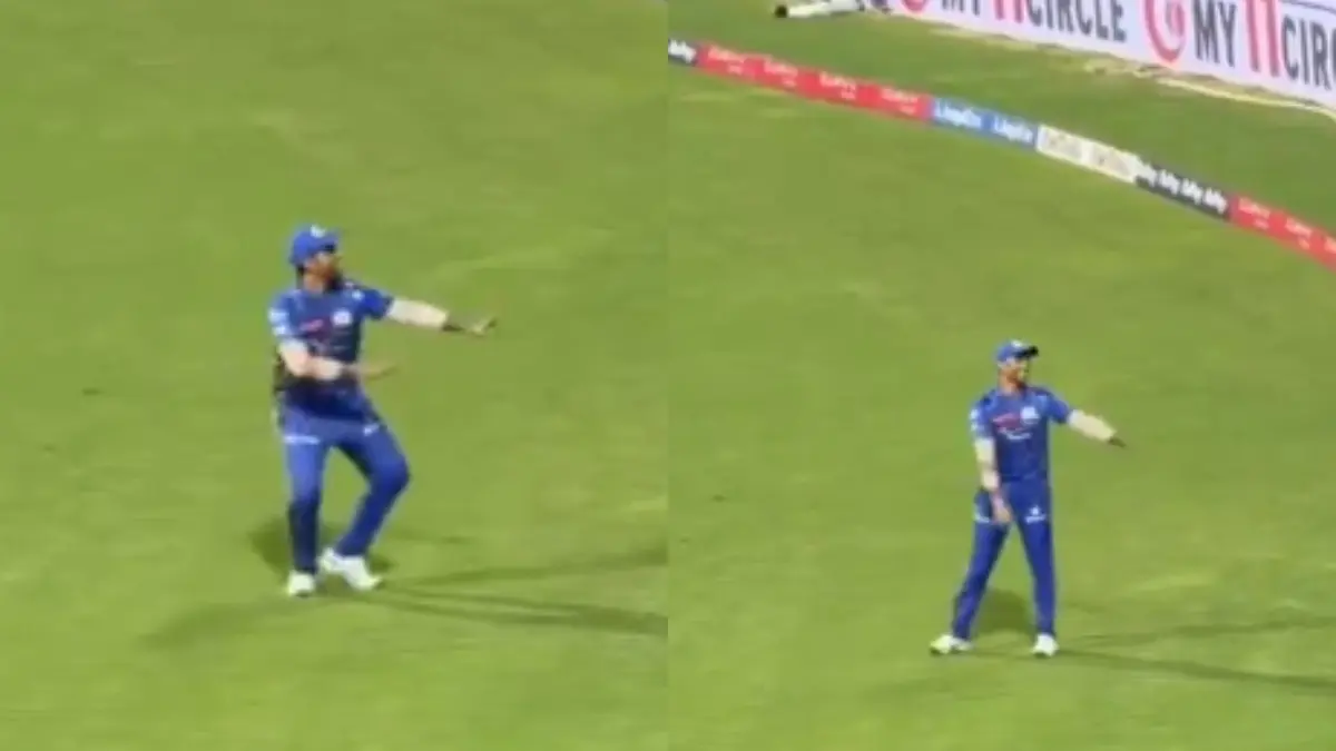 Suryakumar Yadav's Bhangra Enthralls Wankhede Crowd After MI Beat DC to Enter IPL 2025 Playoff | WATCH SKY bhangra