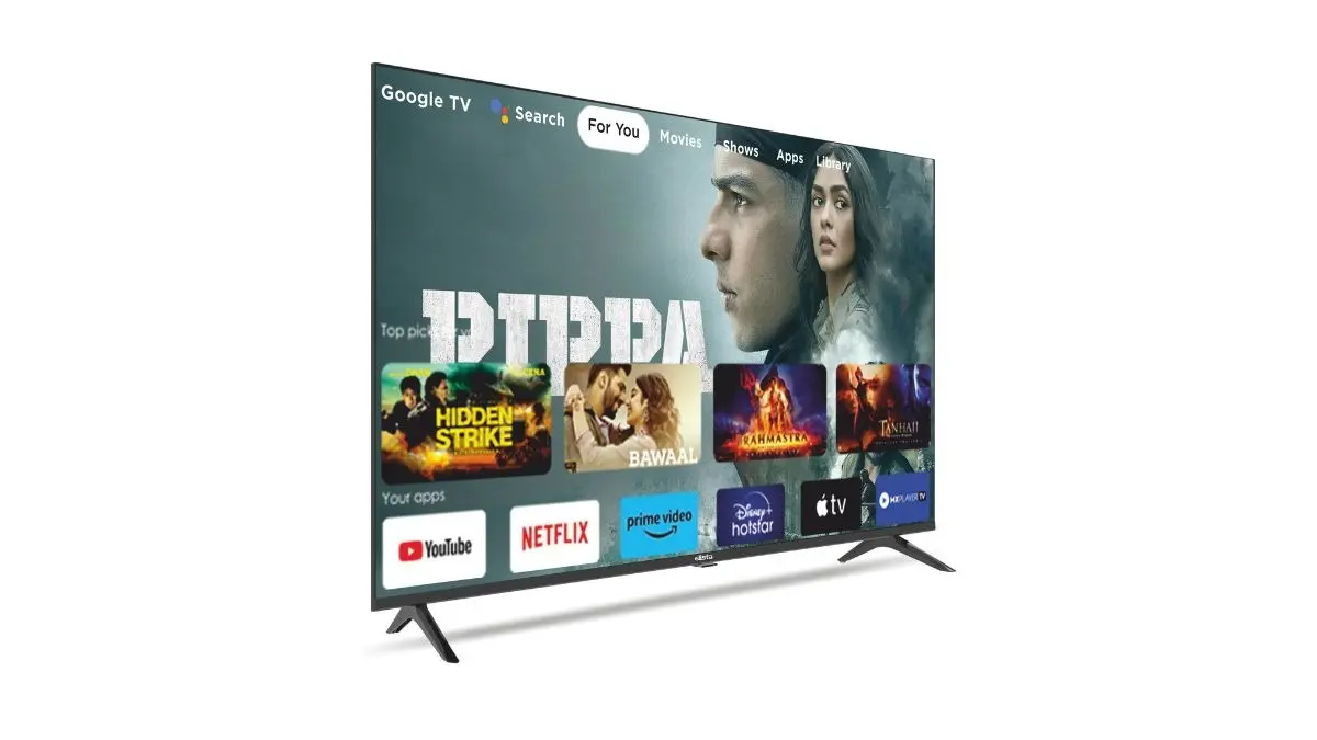 This Google TV Has QLED Display, Offers Dolby Sound For Less Than ₹24,000 smart tv
