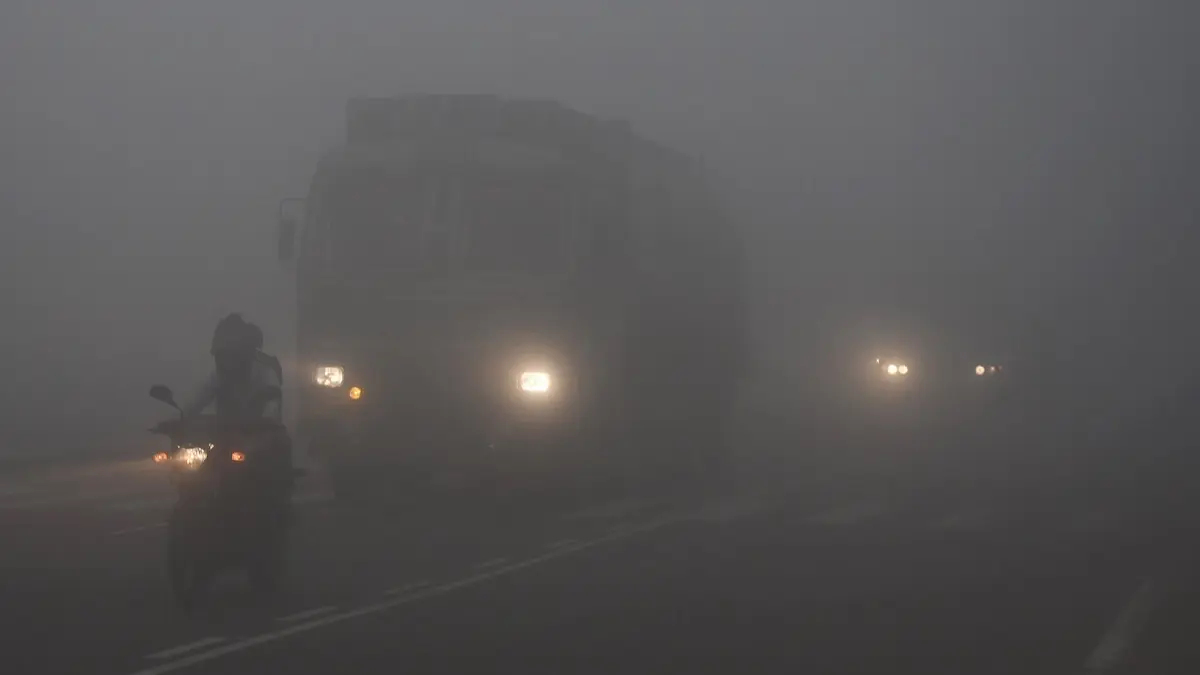3 Killed, 2 Hurt as Trucks Collide Amid Dense Fog in Hathras