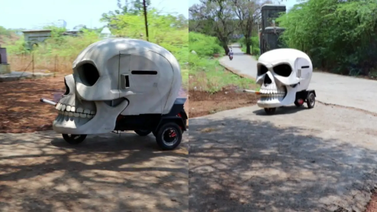 Smoking Skull Car Video Goes Viral