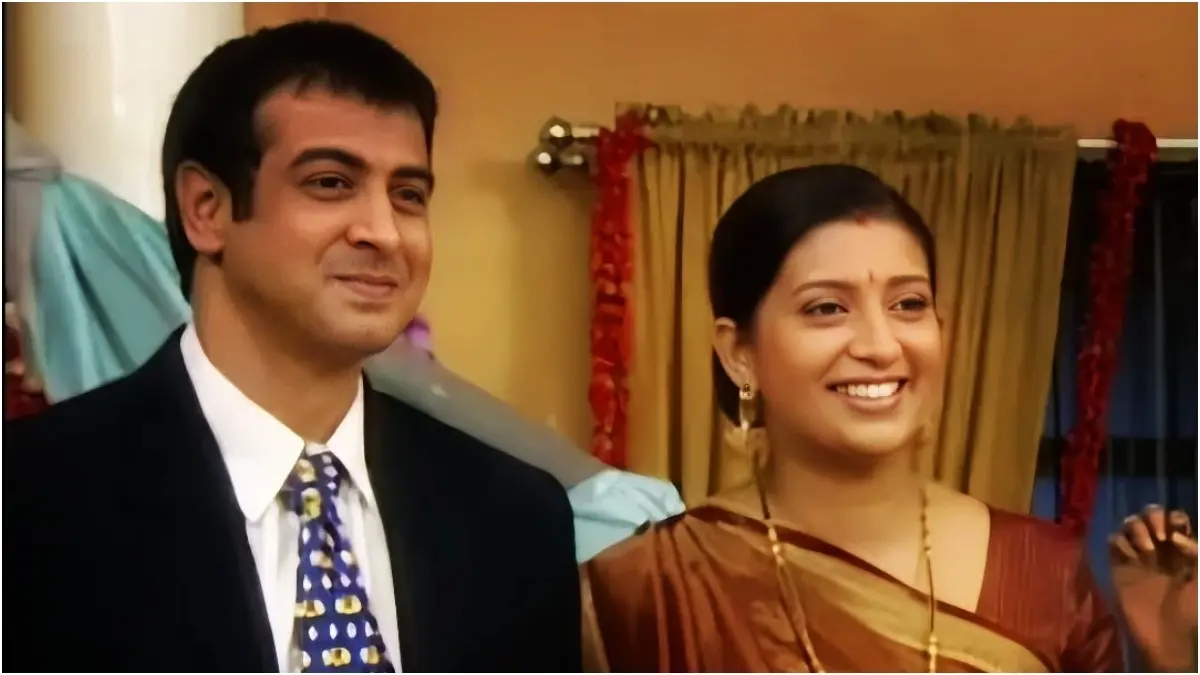 Smriti Irani and Ronit Roy featured in Kyunki Saas Bhi Kabhi Bahu Thi