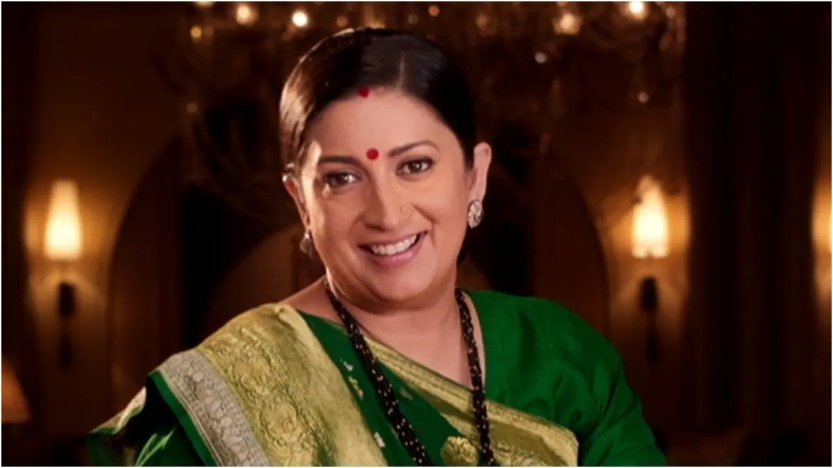 Smriti Irani as Tulsi Virani in Kyunki Saas Bhi Kabhi Bahu Thi