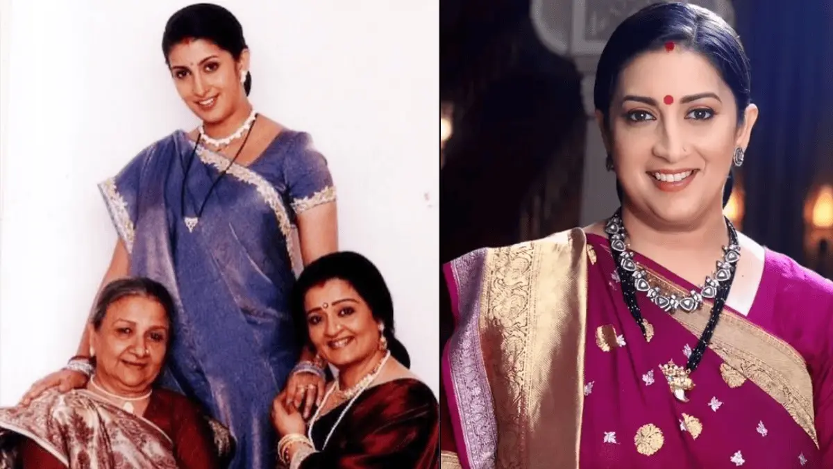 Smriti Irani returns as Tulsi in Kyunki Saas Bhi Kabhi Bahu Thi, sending the internet into a wave of nostalgia as fans call it “an emotion, not just a show.”