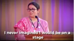 Smriti Irani’s Unmissable Story of Leaving Home, Chasing Dreams, and Finding Peace Smriti Irani’s Unmissable Story of Leaving Home, Chasing Dreams, and Finding Peace