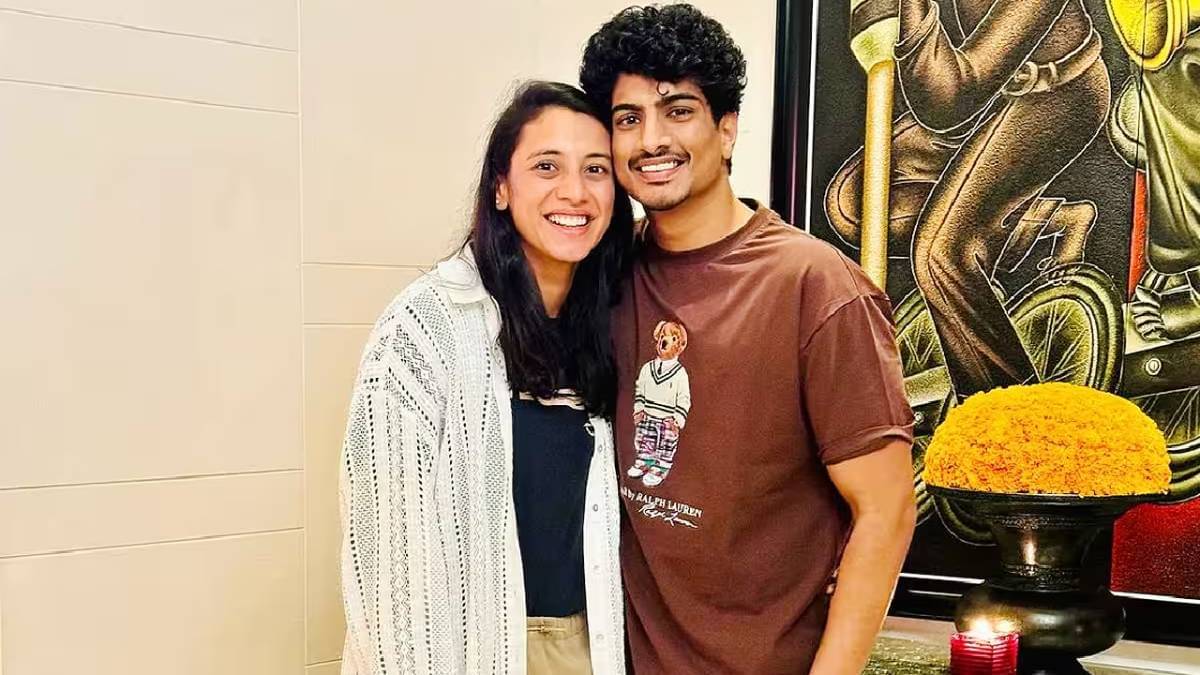 Smriti Mandhana and Palash Muchhal