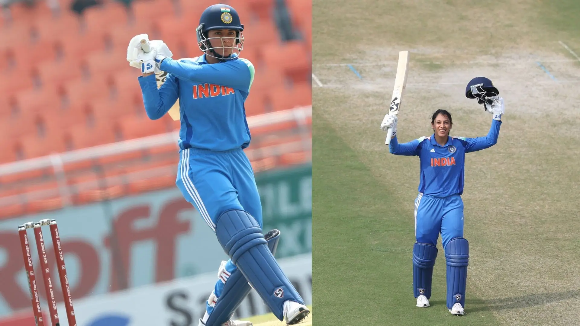 smriti mandhana breaks many records hits hundreds in 77 balls against Australia IND W vs AUS W