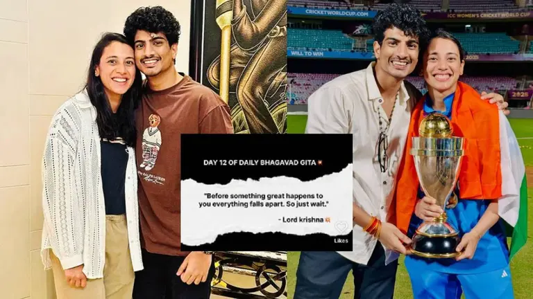 पलाश से शादी टूटने पर स्मृति मंधाना को भगवद गीता से मिली ताकत? रील में दिखाई 2025 की खट्टी-मीठी यादें Smriti Mandhana-Palaash Muchhal