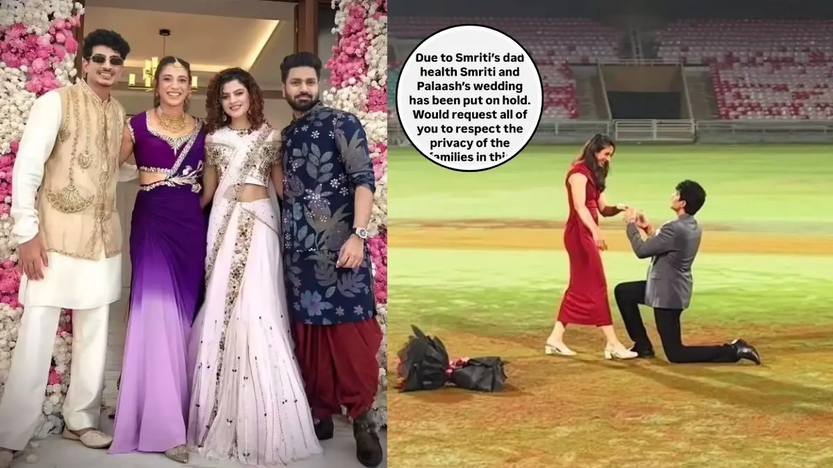 Smriti Mandhana Palash Muchhal Wedding