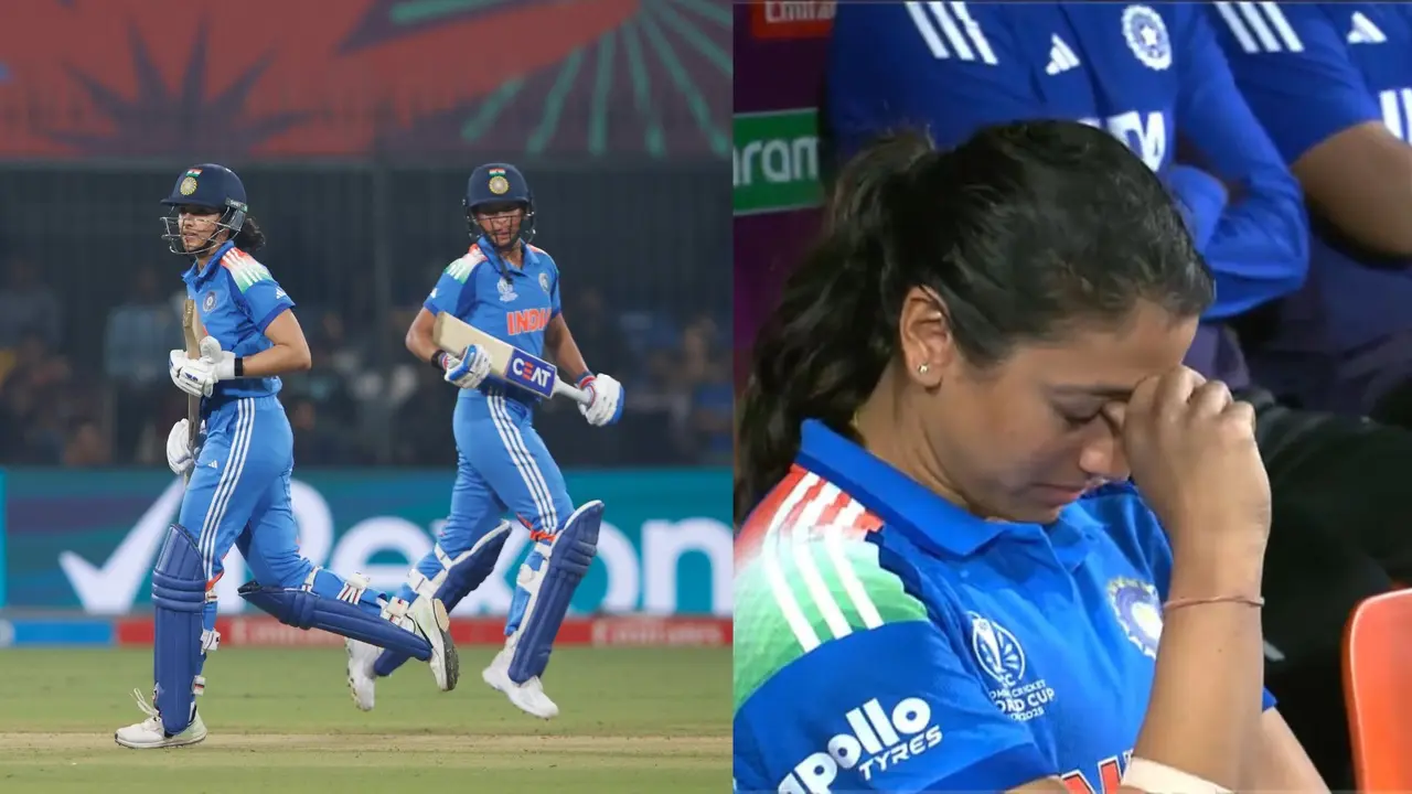 smriti mandhana wicket turning point as heartbreaking loss of india against England in women world cup