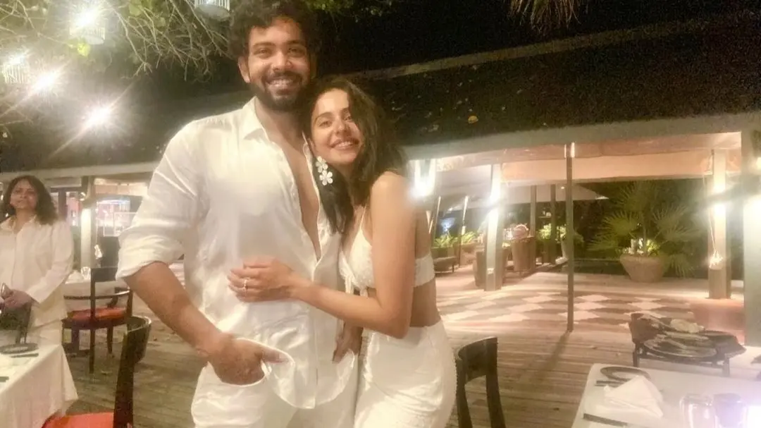 Rakul Preet Singh with Aman Preet Singh