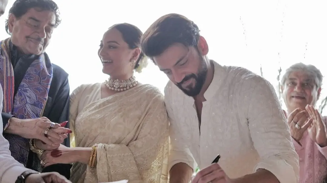 Jodi Salamat Rahe: Shatrughan Sinha Blesses Newlyweds Sonakshi-Zaheer Iqbal Sonakshi Sinha