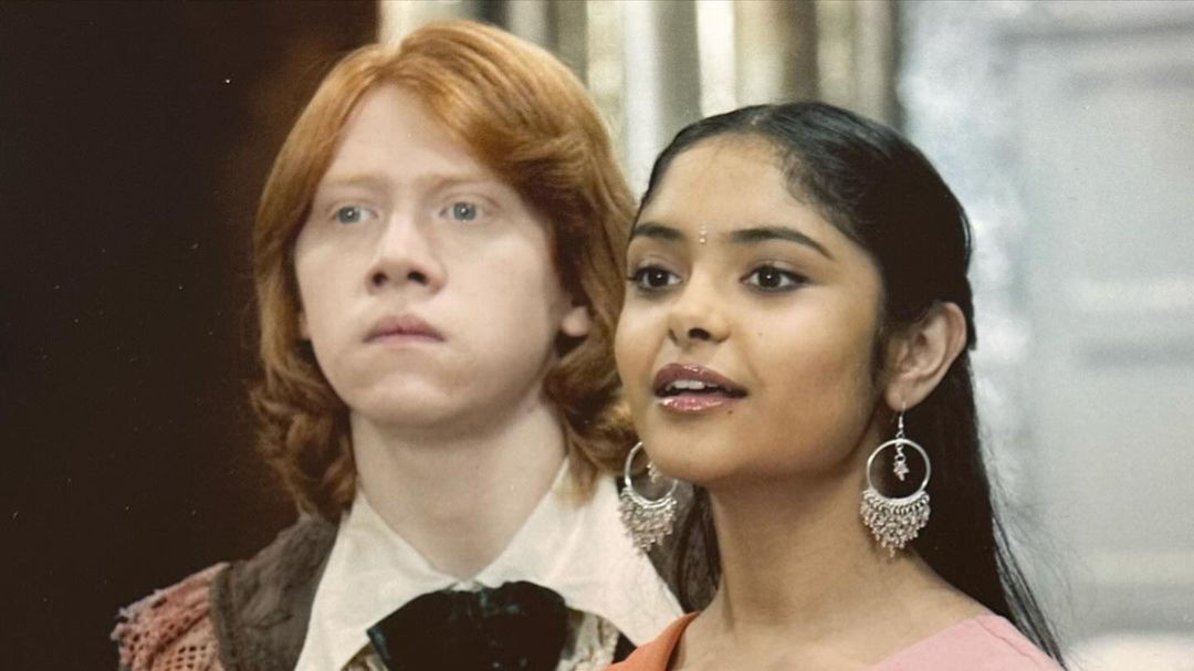 Harry Potter Co-stars 'Ron' Rupert Grint, 'Padma' Afshan Azad Reunite ...