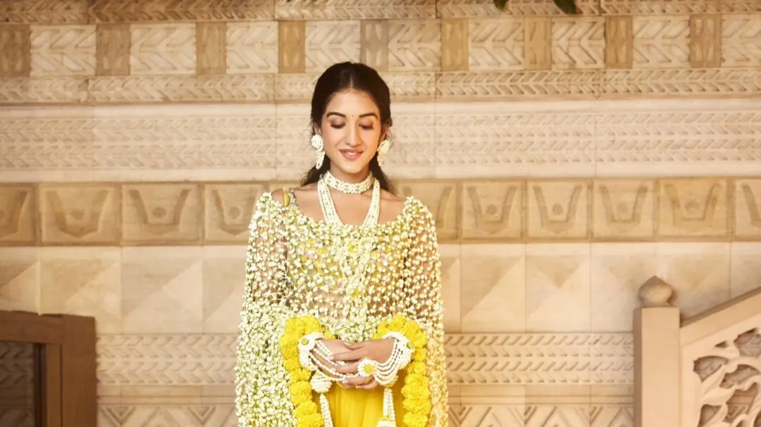 Radhika Merchant Haldi look