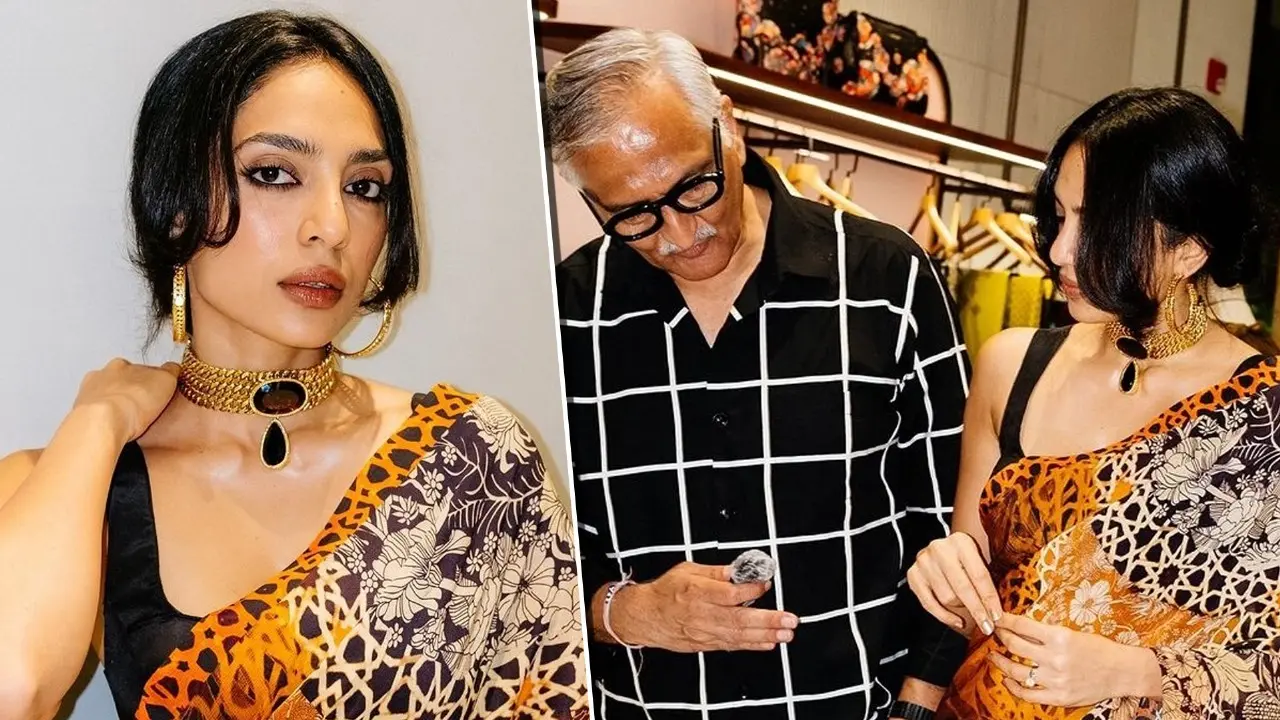 Sobhita Dhulipala Flaunts Massive Diamond Ring After Engagement With Naga Chaitanya | PHOTOS Sobhita attended an event in Hyderabad
