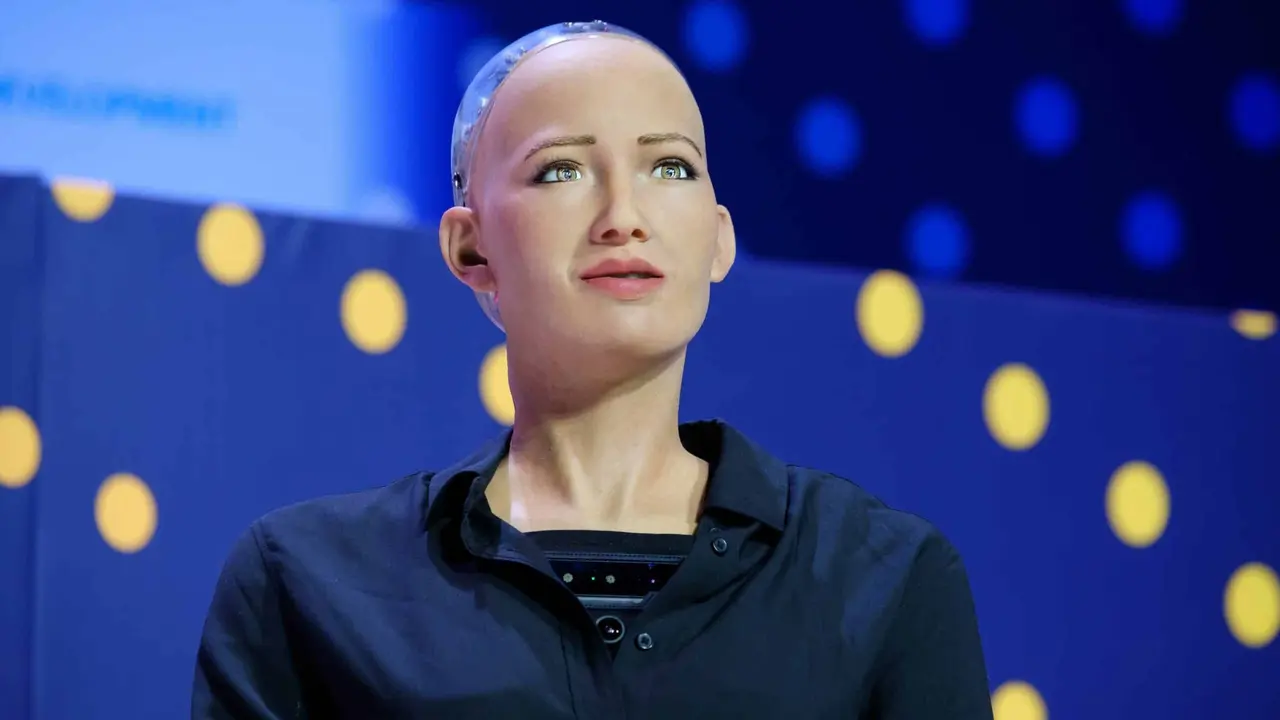Sophia Wows With Wit And Glitchy Charm At Synapse 2025 Sofia, the world's first woman humanoid robot, enthralls with her humanlike abilities from mimicking human expression to singing a soulful song.