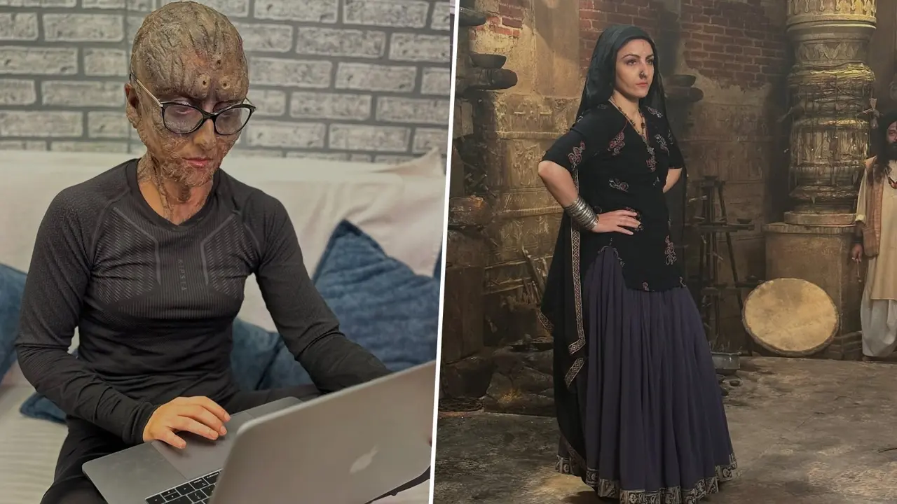 Soha Ali Khan Shares BTS Pics From Chhorrii 2, Netizens Find It 'Scarier Than Whole Film'