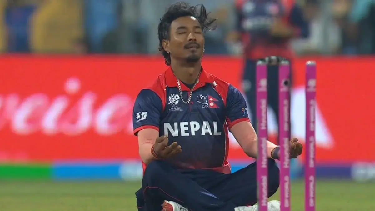 WATCH | Sompal Kami's 'Meditation Celebration' Wins Hearts, Goes Viral After Nepal Beat Scotland in T20 World Cup Sompal Kami