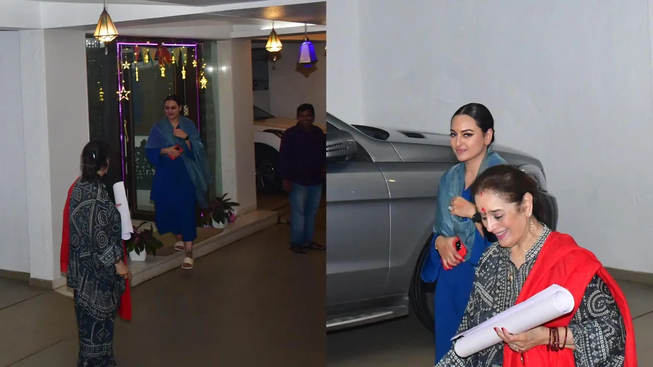 Sonakshi Sinha with mother Poonam Sinha