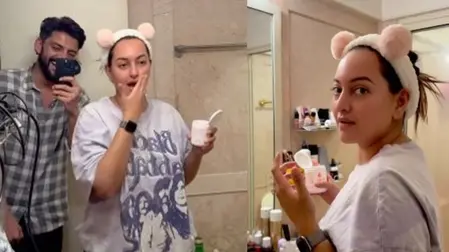 Sonakshi Sinha and Zaheer Iqbal