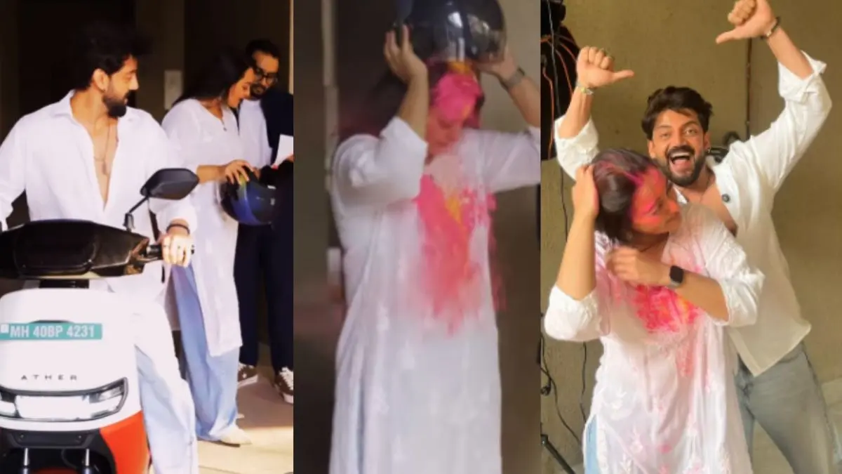 Sonakshi Sinha: होली से पहले जहीर को फिर सूझी शरारत, सोनाक्षी के साथ किया कुछ ऐसा; गुस्से में मारने को दौड़ी एक्ट्रेस - VIDEO Sonakshi Sinha Zaheer Iqbal