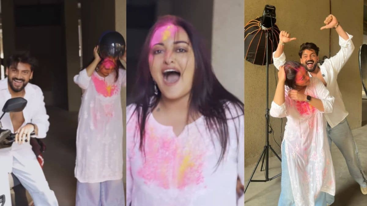 Sonakshi-Zaheer Holi Prank: होली से पहले जहीर ने किया ऐसा प्रैंक, मारने दौड़ीं सोनाक्षी सिन्हा; देखें VIRAL VIDEO