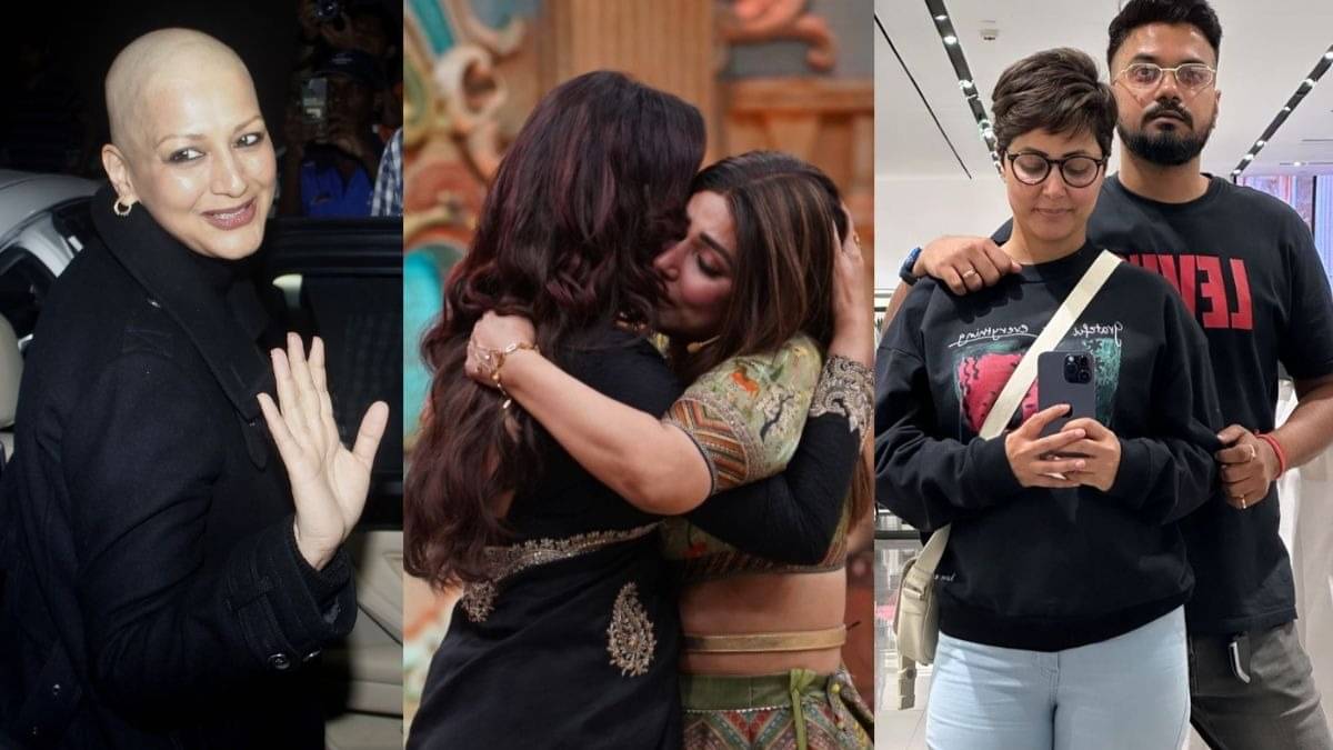 Sonali Bendre and Hina Khan
