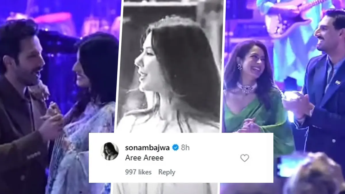 Sonam Bajwa is appearing without her Border 2 co-star Diljit Dosanjh at movie promotions