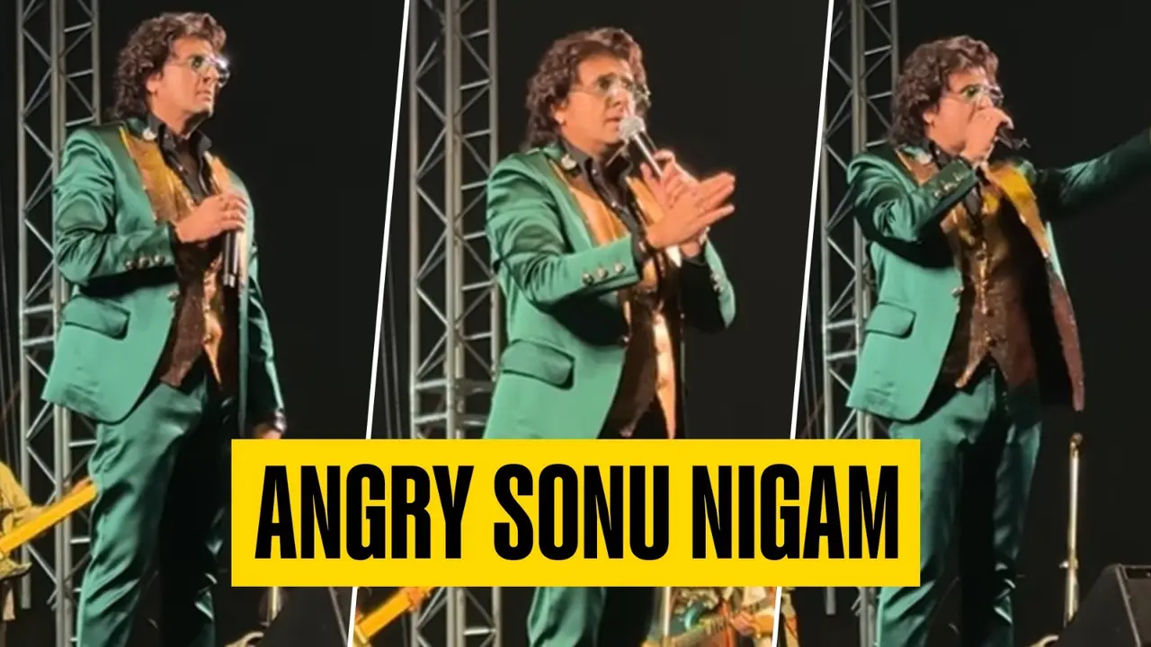 Sonu Nigam Gets Angry