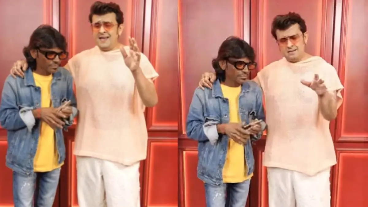 Sonu Nigam meets Raju Kalakar
