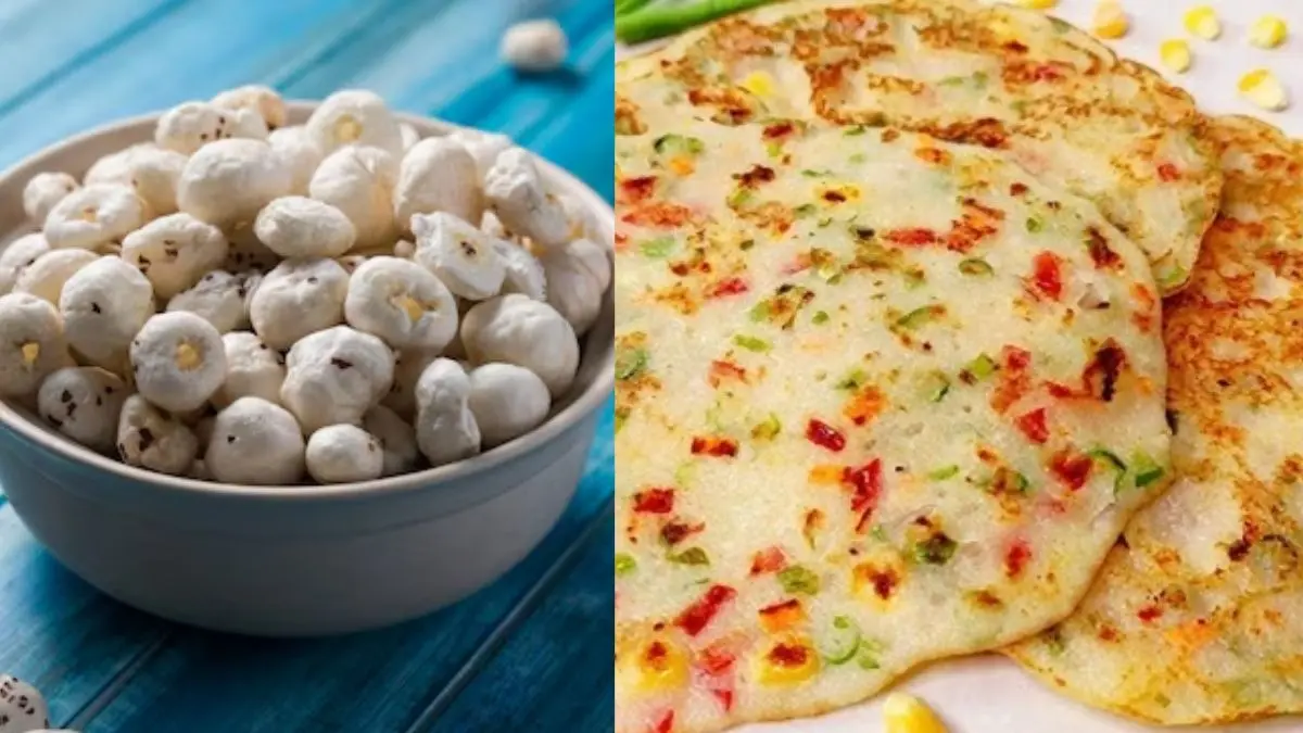 sooji makhana chilla recipe at home