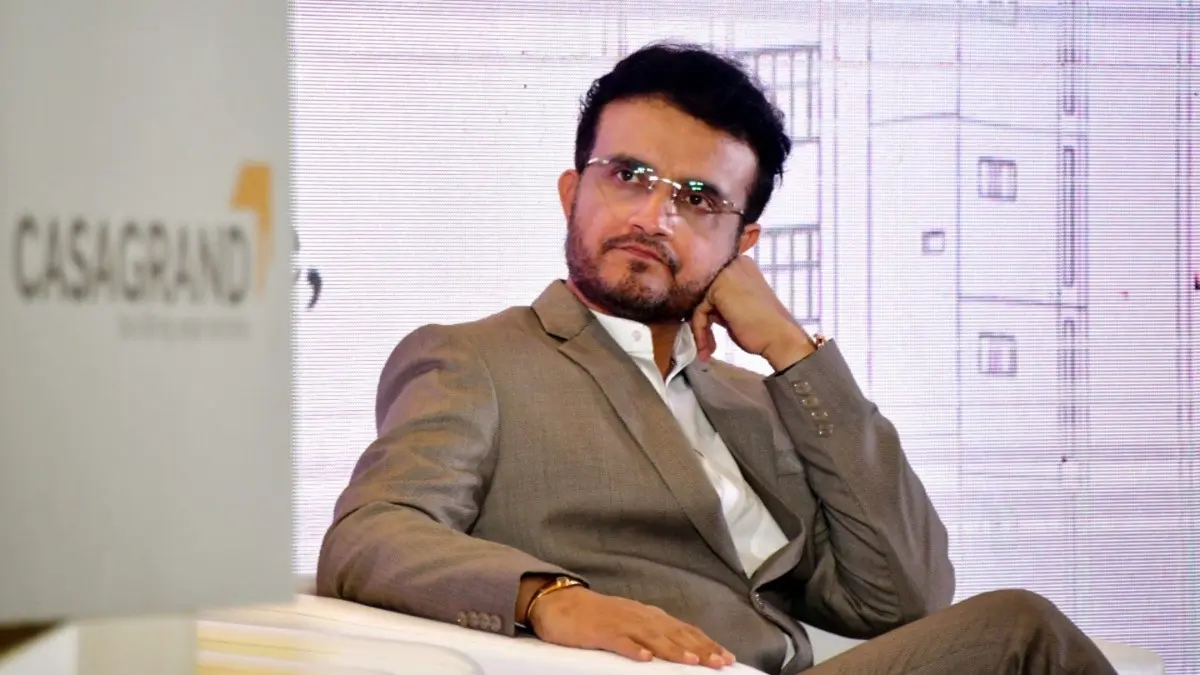 Sourav Ganguly at an event in 2023