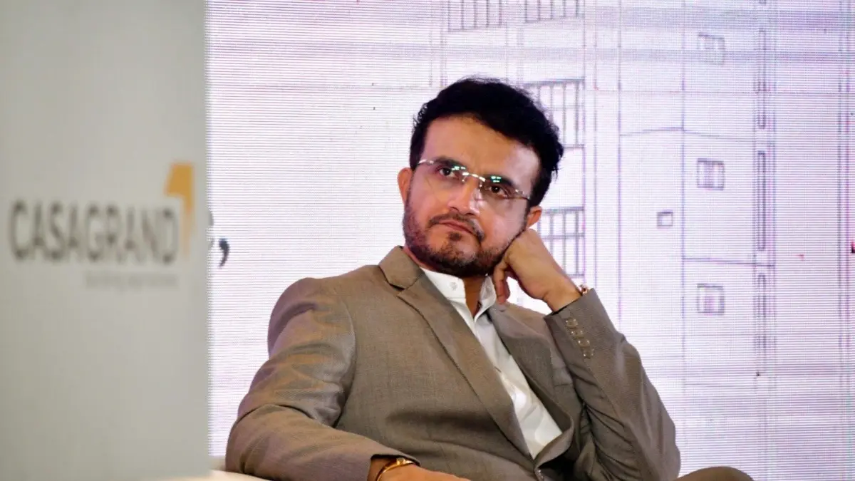 Sourav Ganguly at an event in Mumbai