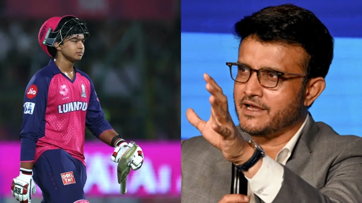 Sourav Ganguly meets Vaibhav Suryavanshi in Kolkata