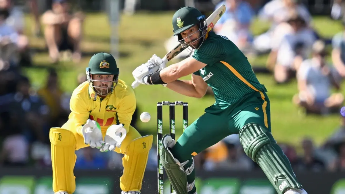 Australia vs South Africa Live Streaming: When And Where to Watch 2nd ODI Match Live In India? South Africa batter Aiden Markram in action against Australia in 1st ODI