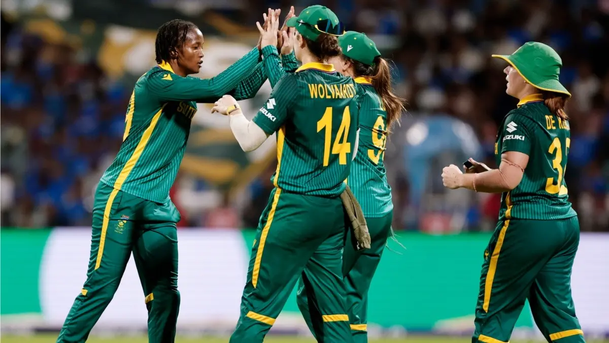 South Africa Women Reveal Squads For Upcoming White-Ball Series Against Ireland South Africa players celebrate after taking a wicket against India in the Women's World Cup 2025