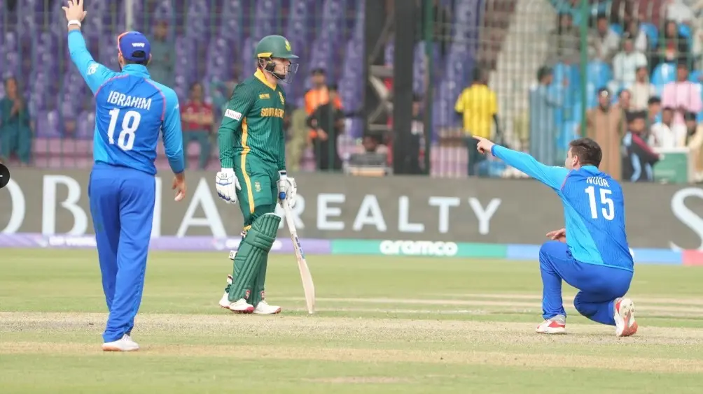 South Africa vs Afghanistan Live Score
