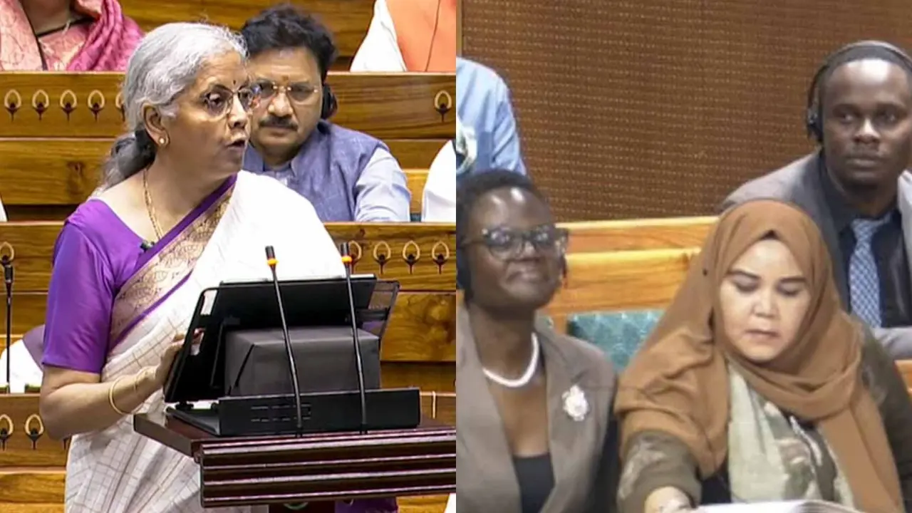 Speaker of Tanzania National Assembly arrived to watch the budget session