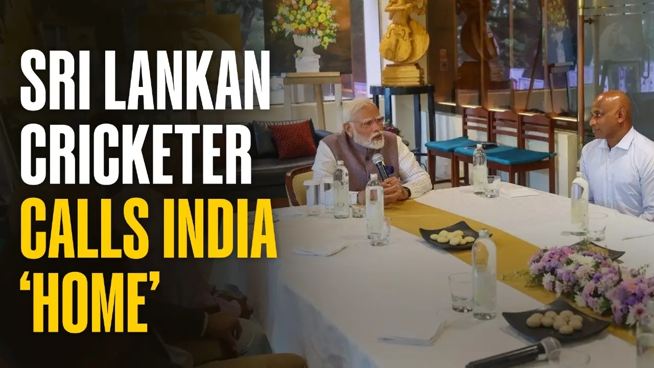 Sri Lankan Cricketer Romesh Kaluwitharana Hails India as ‘Brother’ and ‘Home’ During Chat With PM Modi | WATCH Speaking to the Prime Minister, Kaluwitharana fondly recalled his first tour to India in 1990.