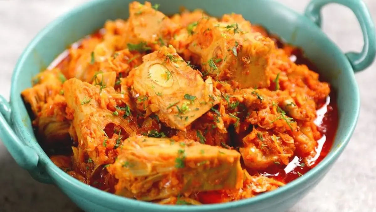 Spicy jackfruit recipe