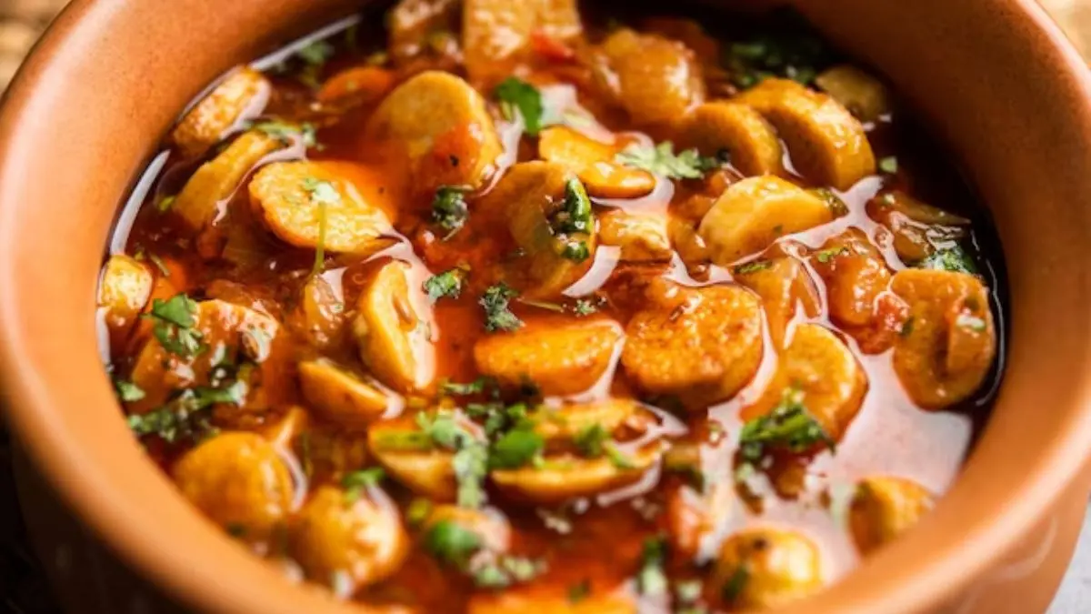 spicy taro root recipe at home ghar par arbi ki chatpati sabji kaise banaye