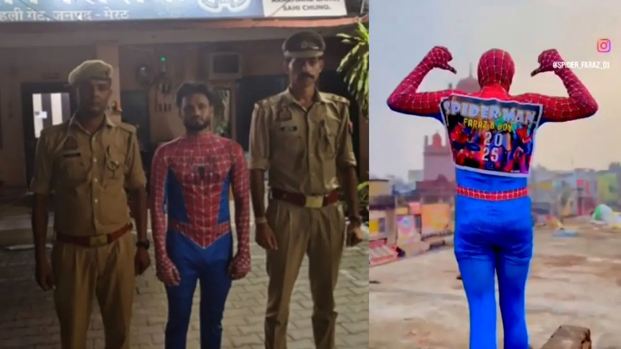 spider faraz arrested in meerut